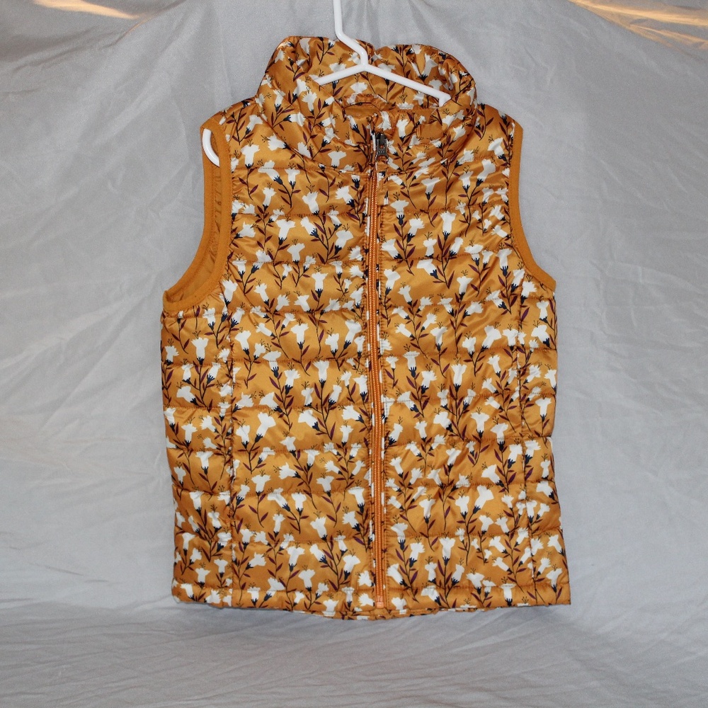 Girls Flower Vest